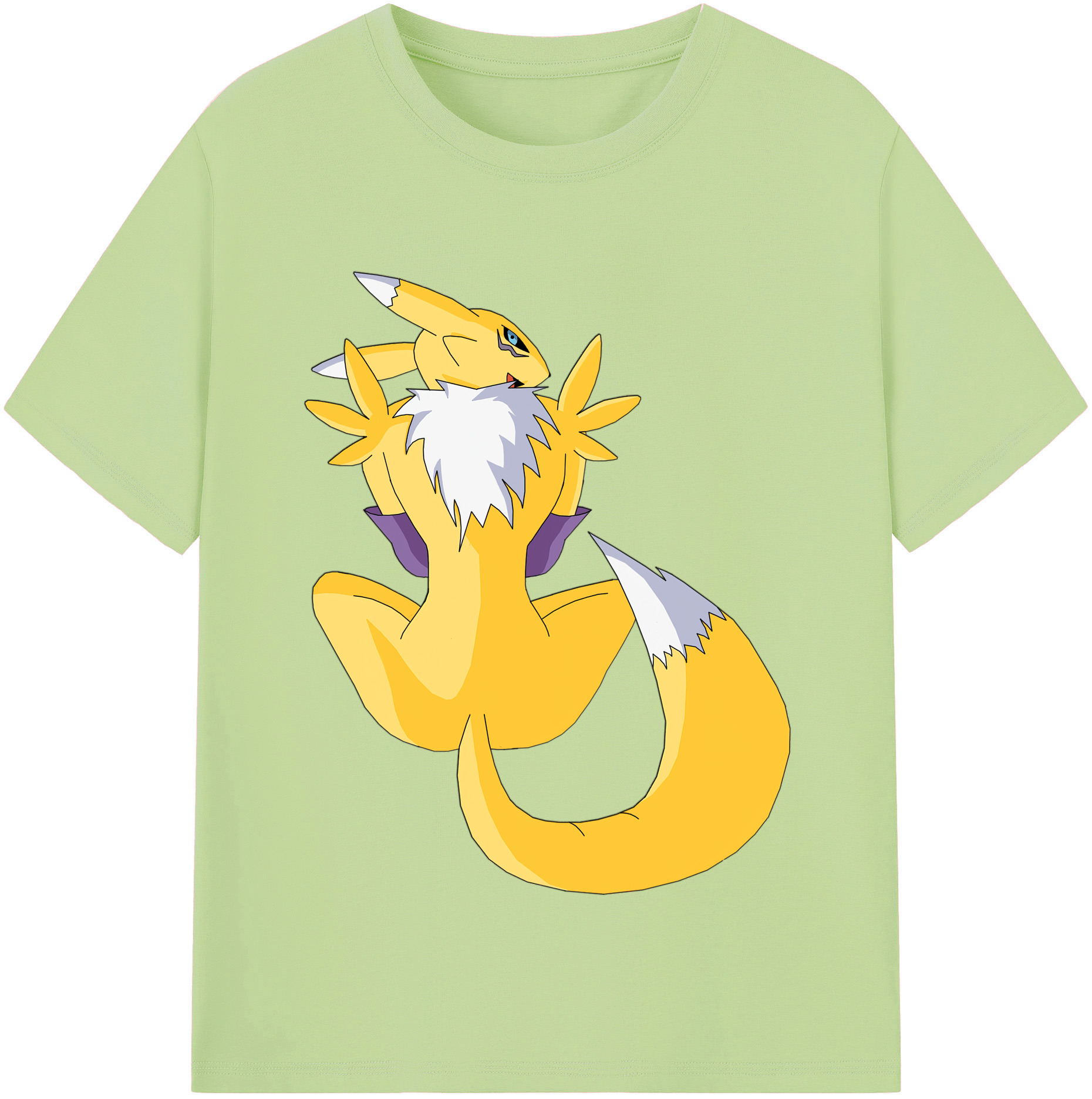 （画像用） Digimon デジタルモンスター/デジモン 綿100％半袖Tシャツ（フロントプリント）
